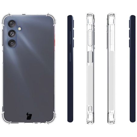 Elastyczne etui Bizon Case Salpa do Galaxy M34 5G, przezroczyste