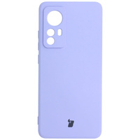 Etui Bizon Case Silicone do Xiaomi 12 / 12x, jasnofioletowe