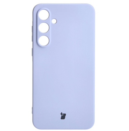 Etui Bizon Case Silicone do Galaxy A55 5G, jasnofioletowe