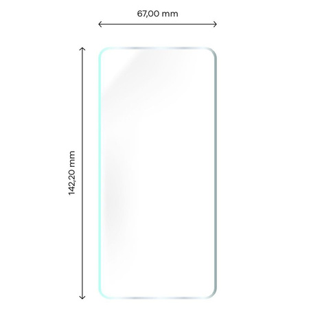 Folia hydrożelowa na ekran Bizon Glass Hydrogel Front Duo do Galaxy S23, 2 sztuki