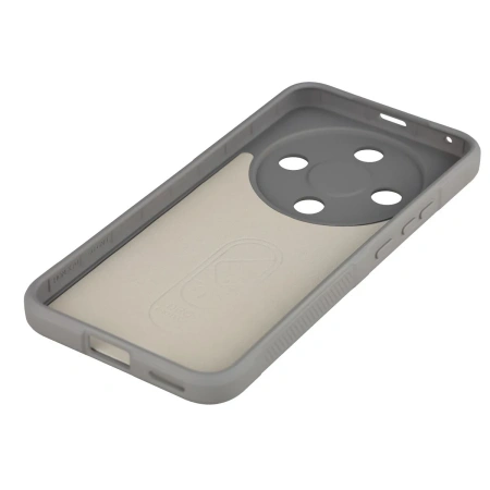 Pancerne etui Bizon Case Tur do Honor Magic8 Lite, jasnoszare