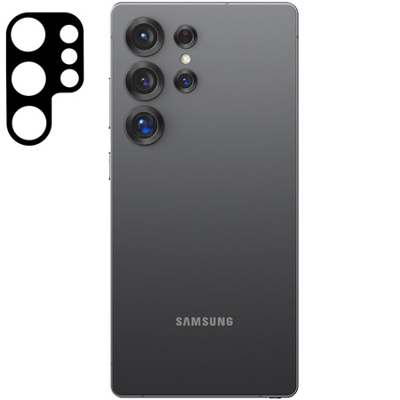 Szkło na aparat Bizon Glass Silk Lens do Galaxy S25 Ultra, 2 sztuki