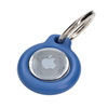 Etui Bizon Case Locator Keychain do Apple AirTag, niebieskie