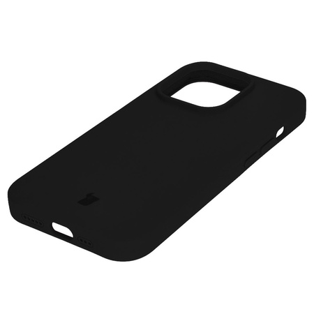 Etui silikonowe do Apple iPhone 14 Pro Bizon Soft Case, czarne