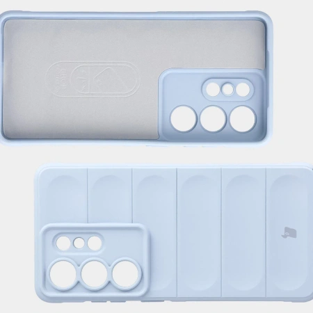 Pancerne etui Bizon Case Tur do Galaxy S26 Ultra, jasnoniebieskie