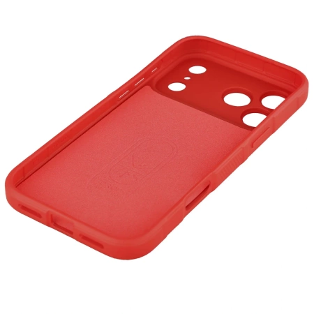 Pancerne etui Bizon Case Tur do iPhone 17 Pro Max, czerwone