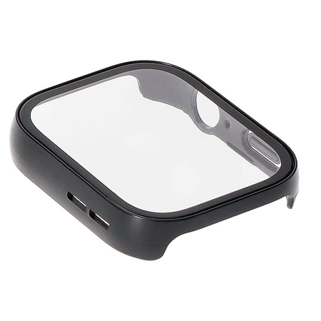 Etui Bizon Case+Glass Watch do Huawei Watch Fit 3, czarne