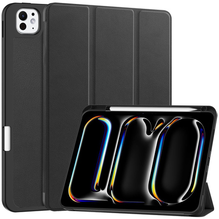 Etui Bizon Case Tab Lizard do iPad Pro 11" 5 gen. 2024, czarne