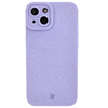 Ekologiczne etui Bizon Bio-Case do iPhone 14, fioletowe