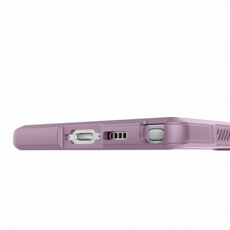 Pancerne etui Bizon Case Tur do Galaxy S23 Ultra, jasnofioletowe