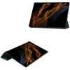 Etui Bizon Case Tab Croc do Galaxy Tab S8 Ultra, ciemnozielone