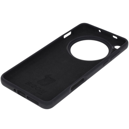 Silikonowe etui Bizon Soft Case do Oppo Find X8 Pro, czarne