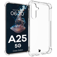 Elastyczne etui Bizon Case Salpa do Galaxy A25 5G, przezroczyste