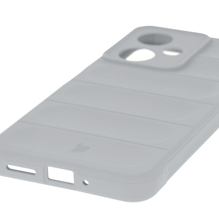 Pancerne etui Bizon Case Tur do Xiaomi Redmi 13C 5G, jasnoszare