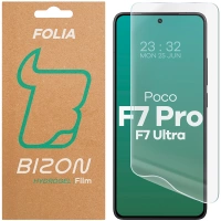 Folia hydrożelowa na ekran Bizon Glass Hydrogel Front do Xiaomi POCO F7 Pro / F7 Ultra, 1 sztuka