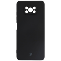 Etui Bizon Case Silicone do Xiaomi Poco X3 / NFC / Pro, czarne
