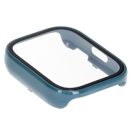 Etui ze szkłem do zegarka Bizon Case Watch Adamo do Xiaomi Redmi Watch 5 Active, zielone