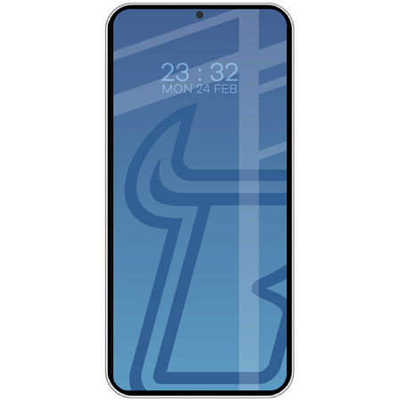 2x Szkło + szybka na aparat Bizon Edge 2 Pack do Galaxy S25 Plus