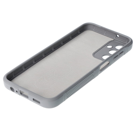 Pancerne etui Bizon Case Tur do Galaxy M14 5G, jasnoszare