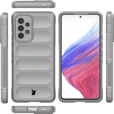 Pancerne etui Bizon Case Tur do Galaxy A53 5G, jasnoszare