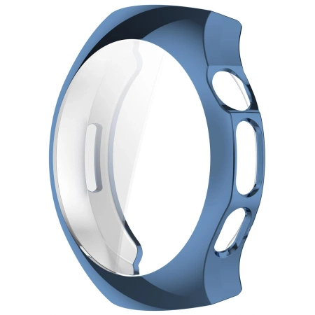 Etui z osłoną ekranu Bizon Case Watch Felipe do Huawei Watch 5 46mm, niebieskie