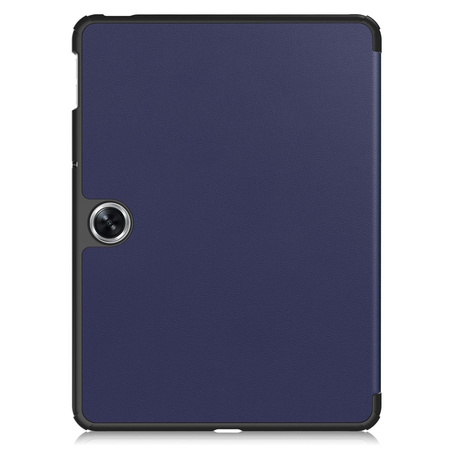 Etui Bizon Case Tab Croc do Oppo Pad Neo, granatowe