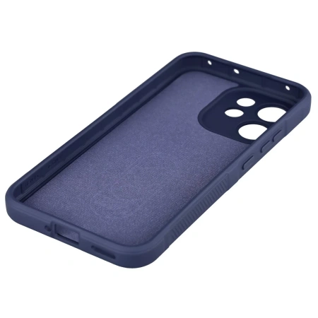 Pancerne etui Bizon Case Tur do Oppo Reno 15 F / FS, granatowe