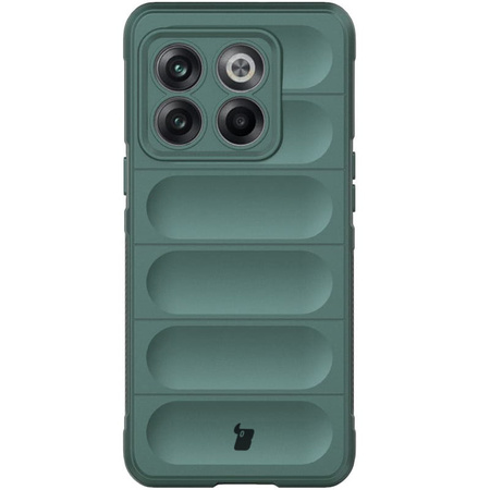 Pancerne etui Bizon Case Tur do OnePlus 10T, ciemnozielone