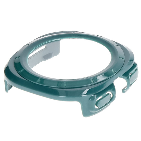 Etui ze szkłem do zegarka Bizon Case Watch Adamo do Galaxy Watch Ultra 2 / 1, zielone