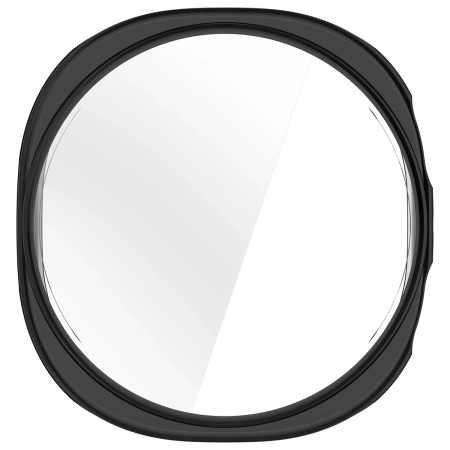 Etui z osłoną ekranu Bizon Case Watch Felipe do Galaxy Watch 8 44 mm, czarne