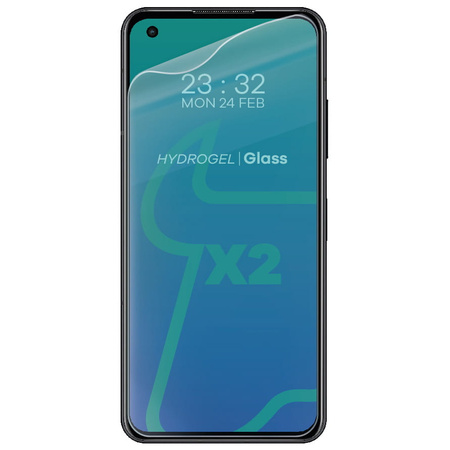 Folia hydrożelowa na ekran Bizon Glass Hydrogel Front Duo do Asus Zenfone 10, 2 sztuki