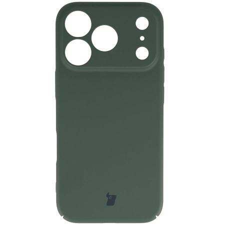 Etui Bizon Case Łupka do iPhone 17 Pro, zielone