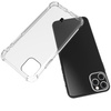 Etui + 2x szkło + obiektyw Bizon Case Clear Pack do iPhone 11 Pro, przezroczyste