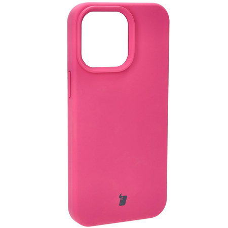 Etui silikonowe Bizon Soft Case do iPhone 15 Pro Max, fuksja