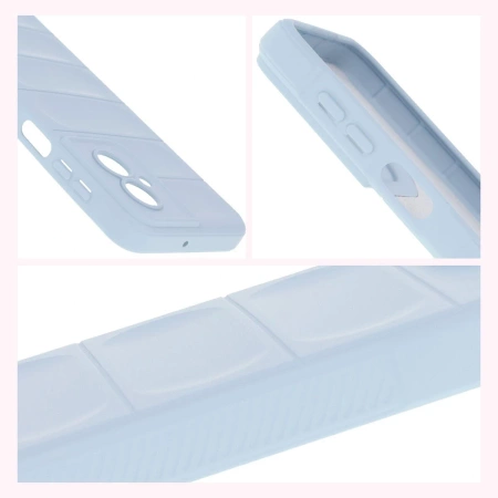 Pancerne etui Bizon Case Tur do Motorola Moto G55 5G, jasnoniebieskie