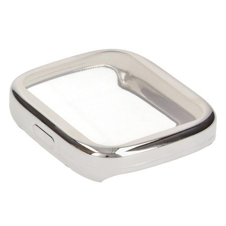 Etui Bizon Case Watch Felipe do Xiaomi Redmi Watch 3, srebrne