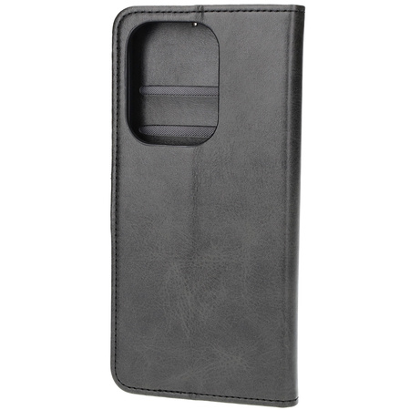 Etui z klapką Bizon Case Pocket do Xiaomi Poco F6, czarne