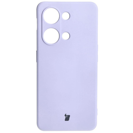 Etui Bizon Case Silicone Sq do OnePlus Nord 3, jasnofioletowe