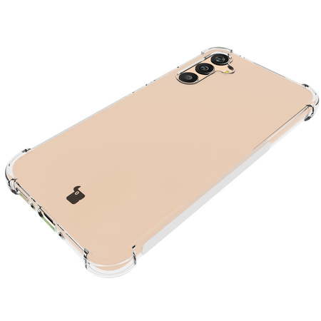 Etui + 2x szkło Bizon Case Clear Pack do Samsung Galaxy A34 5G, przezroczyste