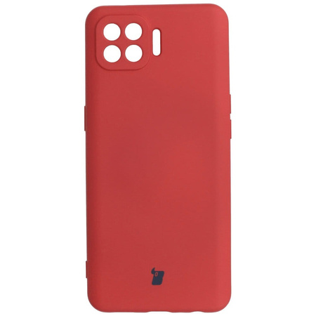 Etui Bizon Case Silicone do Oppo Reno 4 Lite, ciemny róż