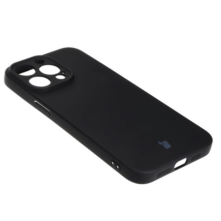 Etui Bizon Case Silicone do iPhone 15 Pro Max, czarne
