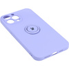 Etui Bizon Case Silicone Ring do iPhone 13 Pro Max, fioletowe
