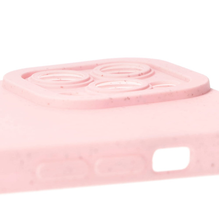 Ekologiczne etui Bizon Bio-Case do iPhone 13 Pro Max, różowe