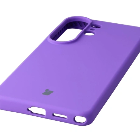 Silikonowe etui Bizon Soft Case do Galaxy S26 Ultra, fioletowe