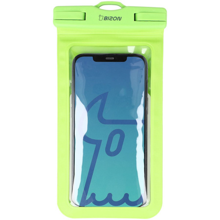 Etui wodoszczelne Bizon Case Hydrowrap, 2 sztuki, zielone