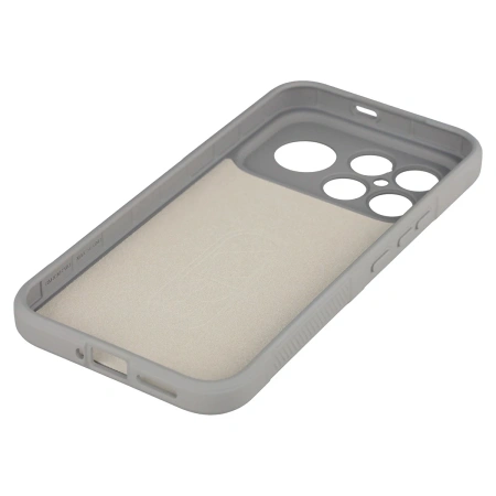 Pancerne etui Bizon Case Tur do Xiaomi POCO F8 Ultra, jasnoszare