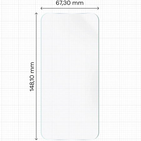 Folia hydrożelowa na ekran Bizon Glass Hydrogel Front do Vivo X300, 1 sztuka