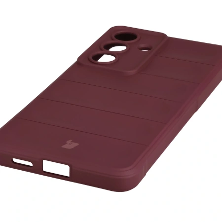 Pancerne etui Bizon Case Tur do Galaxy S26 Plus, burgundowe