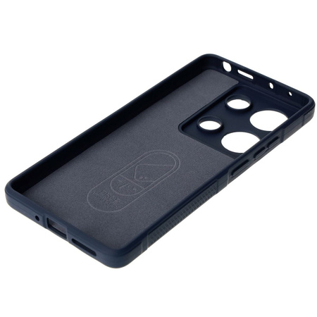 Pancerne etui Bizon Case Tur do Xiaomi Poco M6 Pro 4G / Xiaomi Redmi Note 13 Pro 4G, granatowe