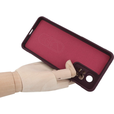 Pancerne etui Bizon Case Tur do Xiaomi Redmi Note 11 Pro / Pro 5G, burgundowe